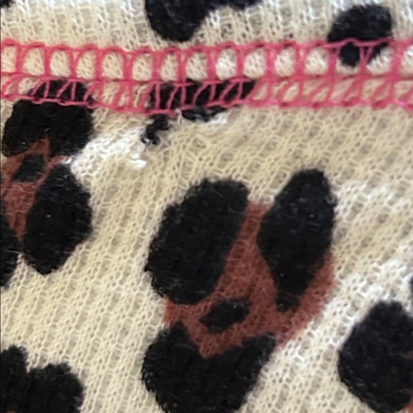 👑 PJ Couture Cheetah Print Thermal Velour Trim Set - Picture 10 of 10